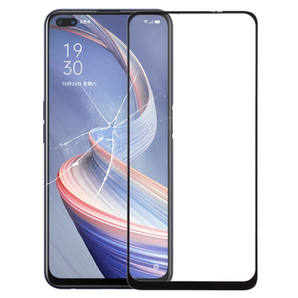 For OPPO A92S / X50 Front Screen Outer Glass Lens with OCA Optically Clear Adhesive-garmade.com