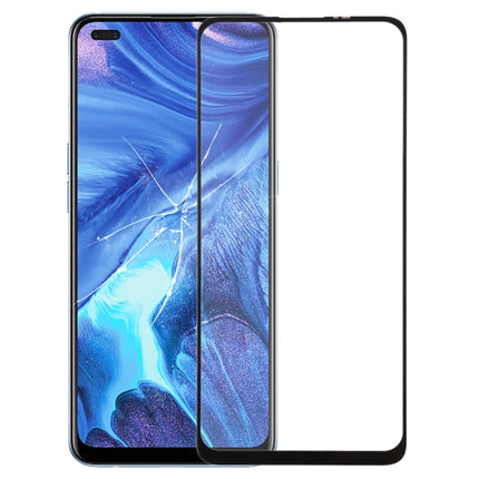 For OPPO Reno4 Front Screen Outer Glass Lens with OCA Optically Clear Adhesive-garmade.com
