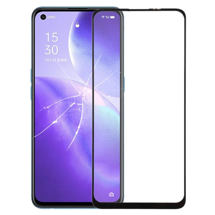 For OPPO Reno5 Front Screen Outer Glass Lens with OCA Optically Clear Adhesive-garmade.com
