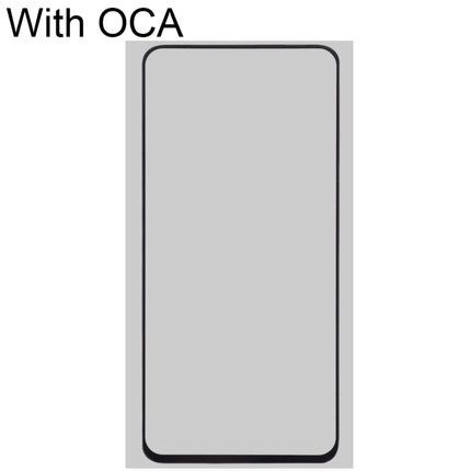 Front Screen Outer Glass Lens with OCA Optically Clear Adhesive for Xiaomi Redmi K30 / Redmi K30i 5G-garmade.com