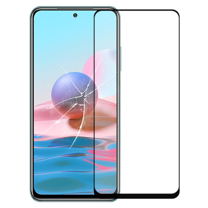 Front Screen Outer Glass Lens with OCA Optically Clear Adhesive for Xiaomi Redmi Note 10 4G-garmade.com
