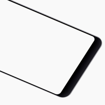 Front Screen Outer Glass Lens with OCA Optically Clear Adhesive for Xiaomi Redmi 5 Plus(Black)-garmade.com