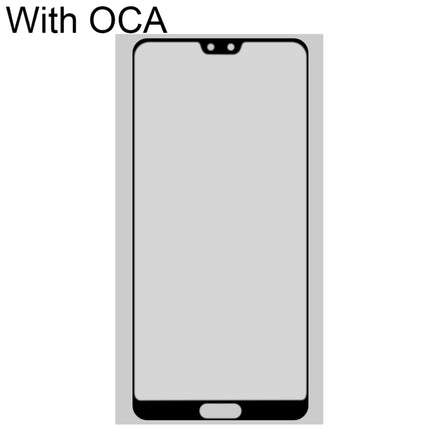 For Huawei P20 Front Screen Outer Glass Lens with OCA Optically Clear Adhesive-garmade.com