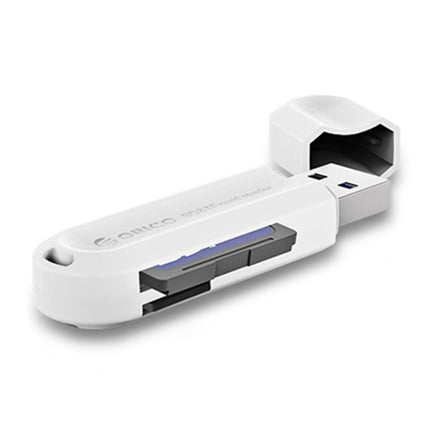 ORICO CRS21 USB3.0 TF / SD Card Reader(White)-garmade.com