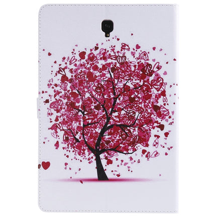 For Galaxy Tab S4 10.5 T830 / T835 Colored Drawing Pattern Horizontal Flip PU Leather Case with Holder & Card Slots & Wallet (Colored Tree)-garmade.com