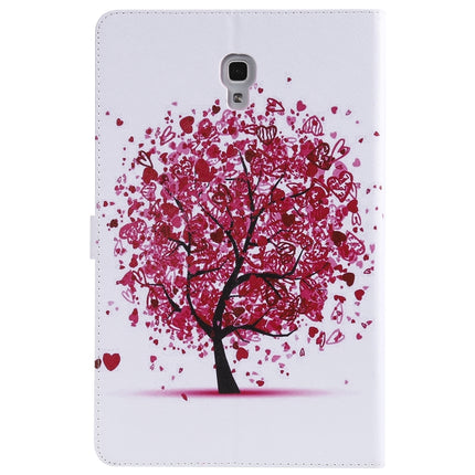 For Galaxy Tab A 10.5 T590 / T595 Colored Drawing Pattern Horizontal Flip PU Leather Case with Holder & Card Slots & Wallet(Colored Tree)-garmade.com