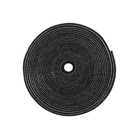DUX DUICS Stoyobe Circle Hook and Loop Cable Ties, Length: 3m(Black)-garmade.com