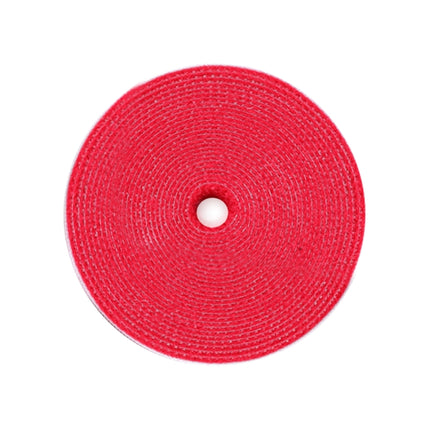 DUX DUICS Stoyobe Circle Hook and Loop Cable Ties, Length: 3m(Red)-garmade.com