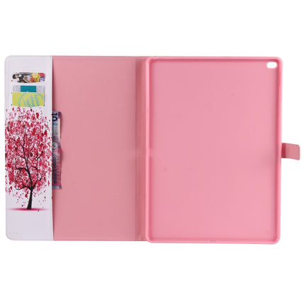 For iPad Pro 12.9 2018 Colored Drawing Pattern Horizontal Flip PU Leather Case with Holder & Card Slots & Wallet & Sleep / Wake-up Function(Colored Tree)-garmade.com