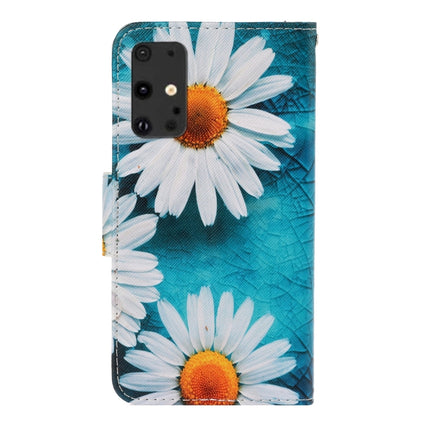 For Galaxy S20+ 3D Colored Drawing Horizontal Flip PU Leather Case with Holder & Card Slots & Wallet(Chrysanthemum)-garmade.com