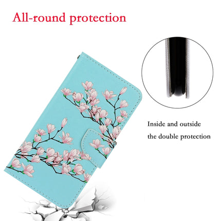 For Galaxy S20+ 3D Colored Drawing Horizontal Flip PU Leather Case with Holder & Card Slots & Wallet(Magnolia)-garmade.com