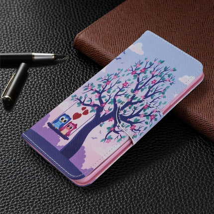 For Galaxy S20 Colored Drawing Pattern Horizontal Flip Leather Case with Holder & Card Slots & Wallet(Tree)-garmade.com