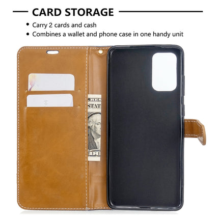 For Galaxy S20 Ultra Color Matching Denim Texture Horizontal Flip PU Leather Case with Holder & Card Slots & Wallet & Lanyard(Dark Blue)-garmade.com