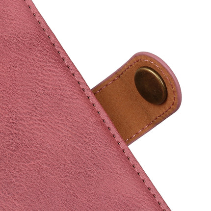 For Galaxy S20+ Cowhide Texture Horizontal Flip Leather Case with Holder & Card Slots & Wallet(Pink)-garmade.com