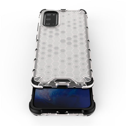 For Galaxy S20 Shockproof Honeycomb PC + TPU Protective Case(White)-garmade.com