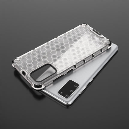 For Galaxy S20+ Shockproof Honeycomb PC + TPU Protective Case(Blue)-garmade.com
