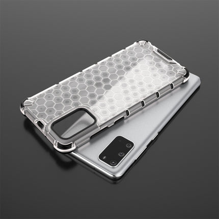 For Galaxy S20+ Shockproof Honeycomb PC + TPU Protective Case(Green)-garmade.com