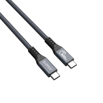 ORICO 40Gbps Thunderbolt 4 USB-C / Tpye-C Data Cable, Cable Length:30cm(Grey)-garmade.com