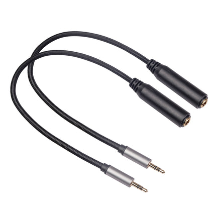 2 PCS/Pack 3662B-02-03 3.5mm Male to 6.35mm Female Audio Cable-garmade.com