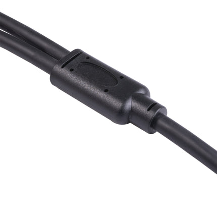 TC030YTR048-03 6.35mm Male to Dual RCA Female Bifurcated Audio Cable, Length: 30cm-garmade.com