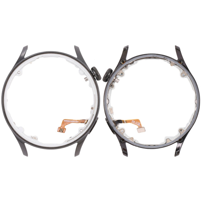 LCD Screen Frame Bezel Plate For Huawei Watch 3(Black)-garmade.com