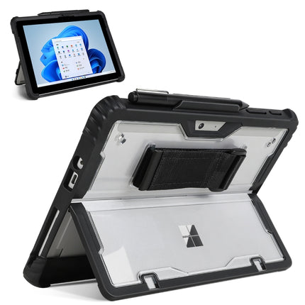 For MicroSoft Surface Pro 8 Acrylic Transparent Hand Strap Laptop Case-garmade.com