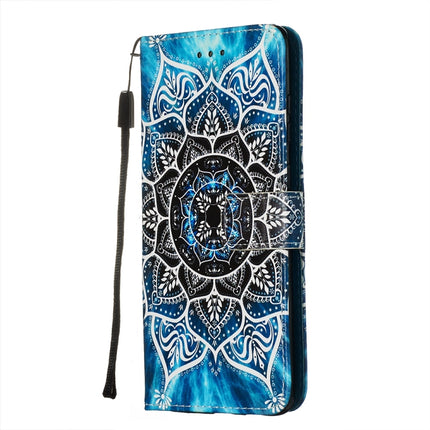 For Galaxy S20+ Colored Drawing Pattern Plain Weave Horizontal Flip Leather Case with Holder & Card Slot & Wallet&Lanyard(Undersea Mandala)-garmade.com