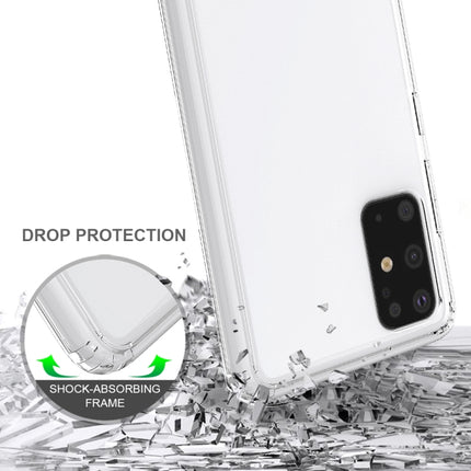 For Galaxy S20+ Scratchproof TPU + Acrylic Protective Case(Transparent)-garmade.com