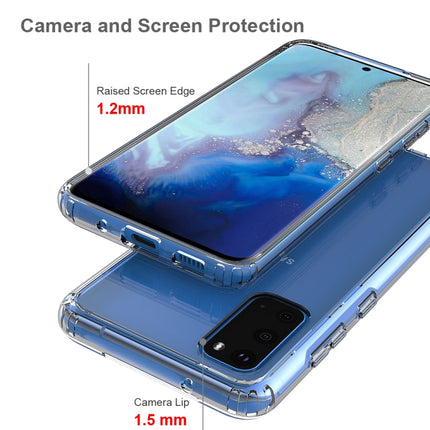 For Galaxy S20 Scratchproof TPU + Acrylic Protective Case(Transparent)-garmade.com