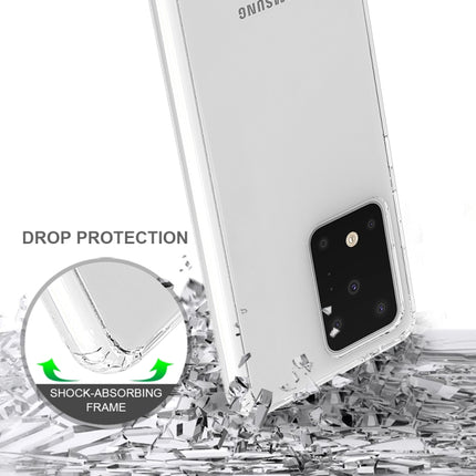For Galaxy S20 Ultra Scratchproof TPU + Acrylic Protective Case(Black)-garmade.com
