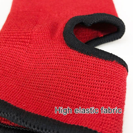 MTB SJ-006 Freestyle Grappling Thai Boxing Fighting Training Sport Anti-sprain Anti-slip Ankle Protector Protective Gear Support Guards, Size:S(Red)-garmade.com