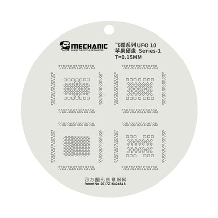 Mechanic UFO Series CPU BGA Reballing Planting Tin Plate For Apple Hard Disk Series-garmade.com