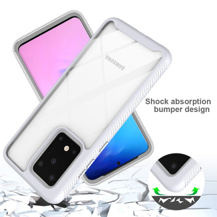 For Galaxy S20 Two-layer Design Shockproof PC + TPU Protective Case(White)-garmade.com