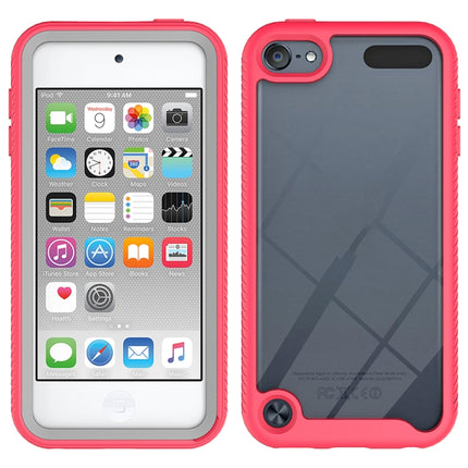 For iPod Touch 5 / 6 / 7 Two-layer Design Shockproof PC + TPU Protective Case(Red)-garmade.com