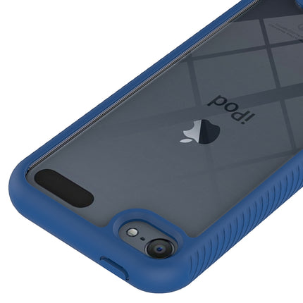 For iPod Touch 5 / 6 / 7 Two-layer Design Shockproof PC + TPU Protective Case(Blue)-garmade.com