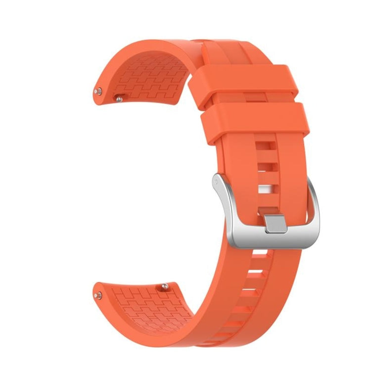 For Huawei GT Silicone Wristband Strap(Orange)-garmade.com