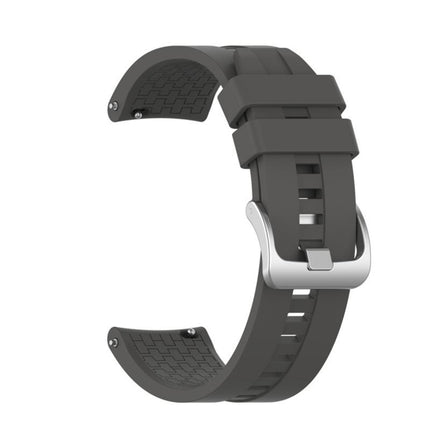 For Huawei GT Silicone Wristband Strap(Grey)-garmade.com