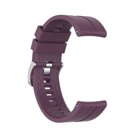 For Huawei GT Silicone Wristband Strap(Purple)-garmade.com