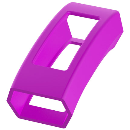 For Fitbit Alta / Alta HR / ACE Full Coverage Silicone Watch Case(Purple)-garmade.com