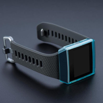 For Fitbit Ionic Full Coverage TPU Watch Case(Transparent Orange)-garmade.com
