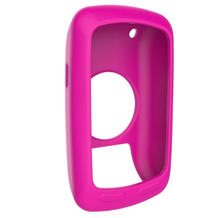 For Garmin Edge 800 & 810 Stopwatch Silicone Case(Rose Red)-garmade.com