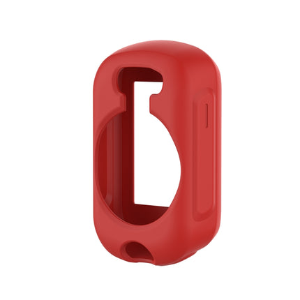 For Garmin Edge 130 Stopwatch Silicone Case(Red)-garmade.com