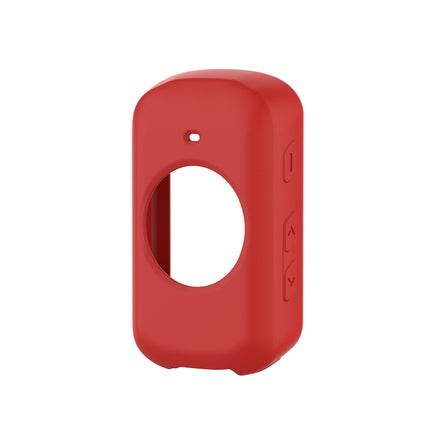 For Garmin Edge 530 Stopwatch Silicone Case(Red)-garmade.com