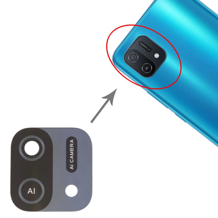 For OPPO A16e / A16K 10pcs Back Camera Lens-garmade.com