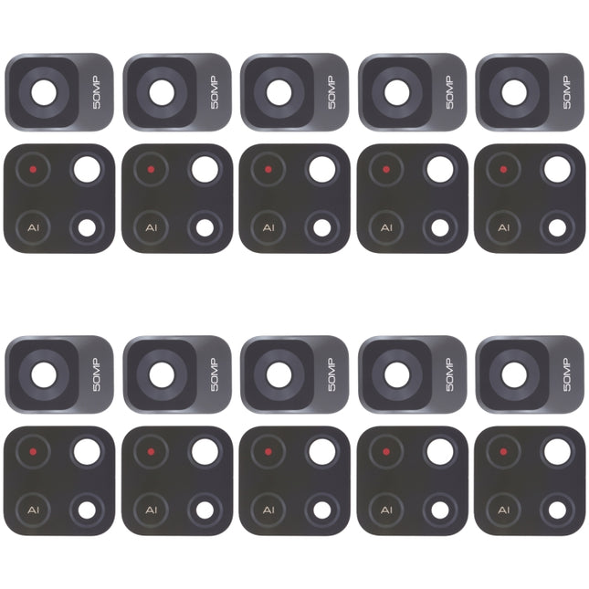 10 PCS Back Camera Lens For Xiaomi Redmi Note 11S 5G / Redmi Note 11 China / Redmi Note 11T 5G / Poco M4 Pro 5G-garmade.com