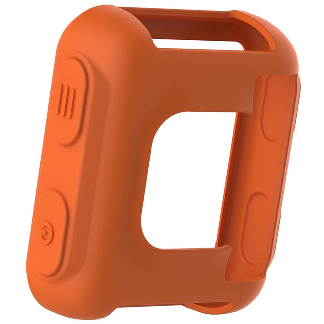 For Garmin Forerunner 35 Silicone Protective Case(Orange)-garmade.com