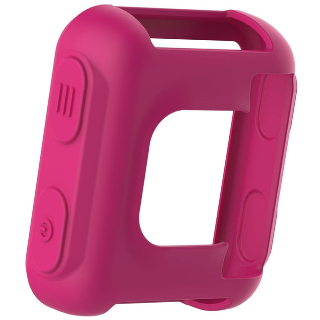 For Garmin Forerunner 35 Silicone Protective Case(Rose Red)-garmade.com