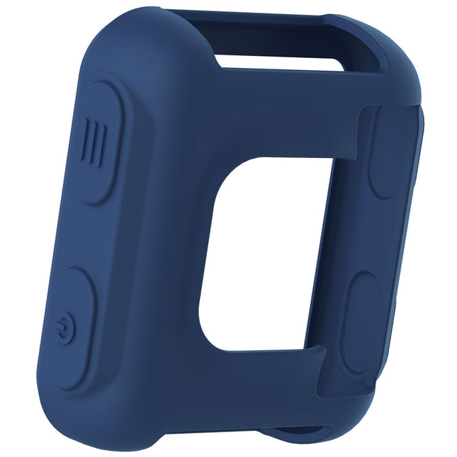 For Garmin Forerunner 35 Silicone Protective Case(Navy Blue)-garmade.com