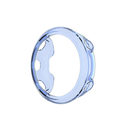 For Garmin Forerunner 45S TPU Protective Shell(Clear Blue)-garmade.com