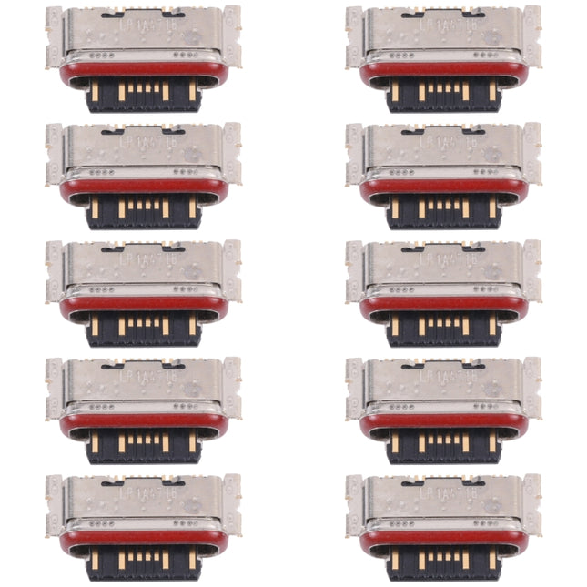 10 PCS Charging Port Connector For Xiaomi Redmi Note 11 Pro 4G-garmade.com